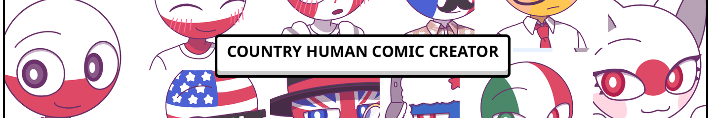 Country human Comic Studio - make comics & memes with Country human  characters