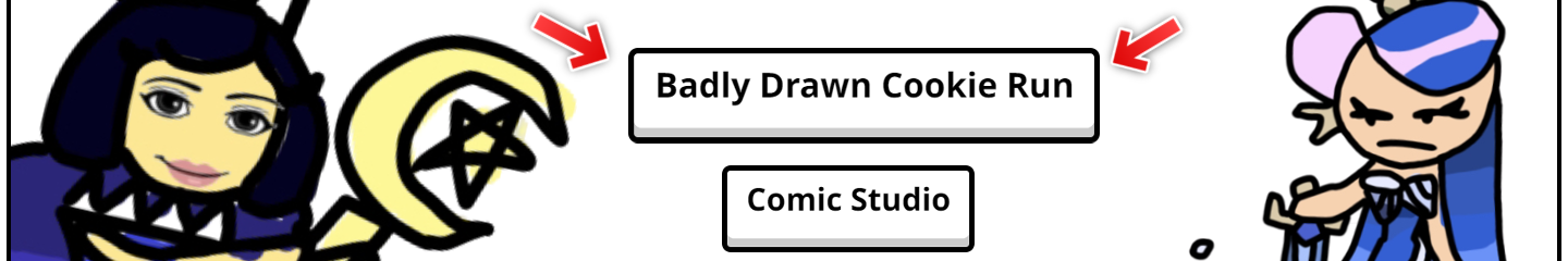Badly Drawn Cookie run Comic Studio
