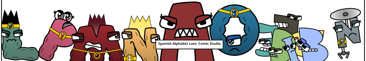 Bazmann's Spanish Alphabet Lore Humans - Comic Studio