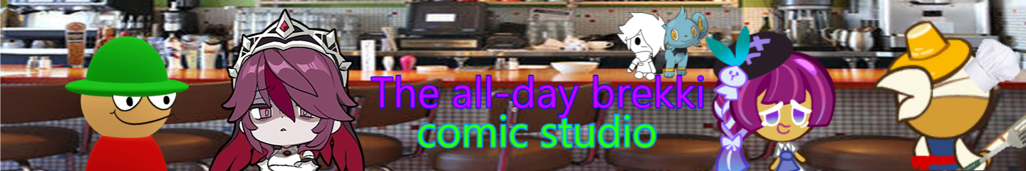 Sherbet Cookie’s All-Day Brekkie Club Comic Studio