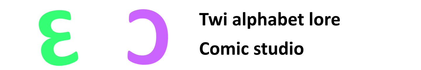 Twi Alphabet Lore Comic Studio