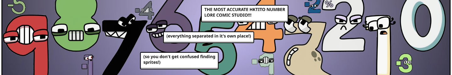 Perfect HKtito Number lore Comic Studio