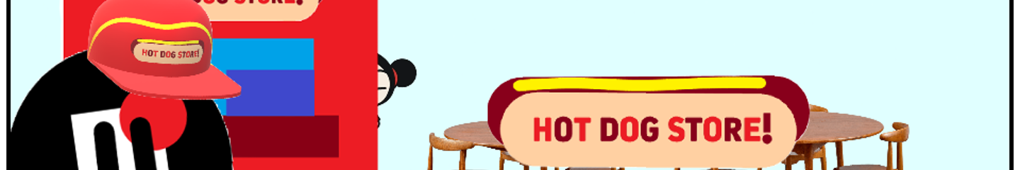 Hot Dog Store Comic Studio