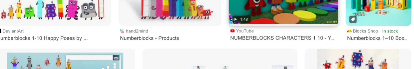 Numberblocks added bigger Comic Studio