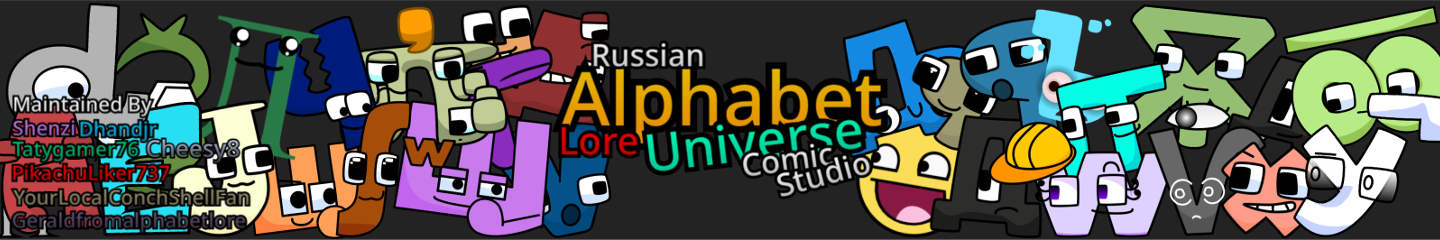 Russian Alphabet Lore Universe Comic Studio