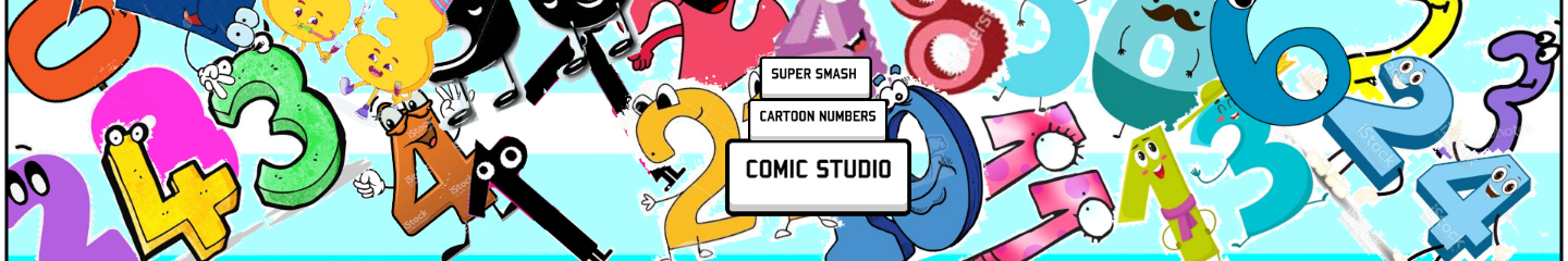 Cartoon Numbers Comic Studio
