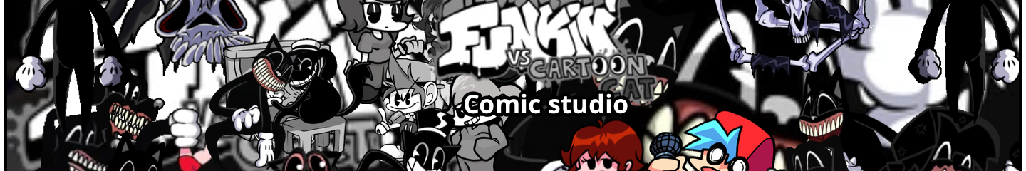 VS cartoon cat Comic Studio