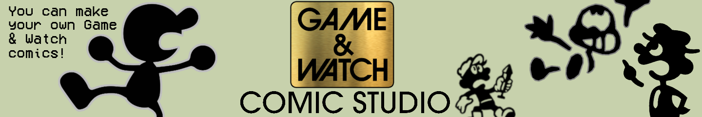 Game & Watch Comic Studio