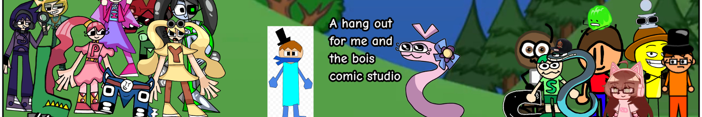 A hang out for me and the boys Comic Studio