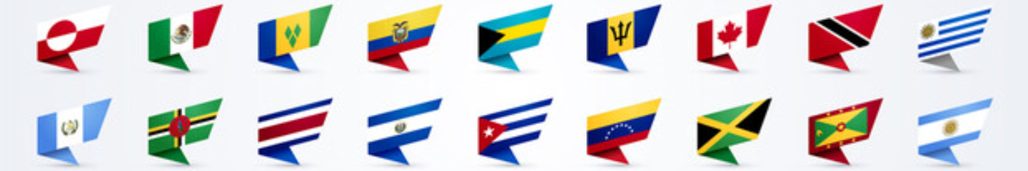 Interamerican Flags Comic Studio