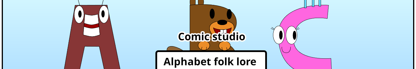 Alphabet folk lore Comic Studio