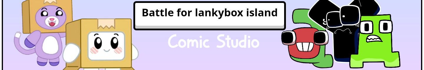 Battle for lankybox island Comic Studio