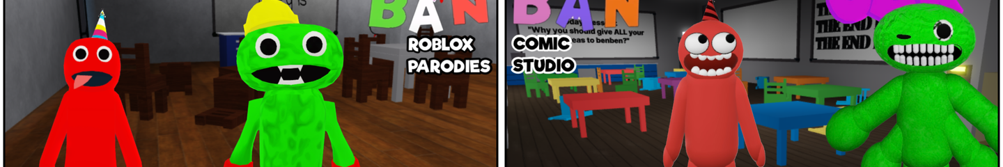 Garten of Banban Roblox parodies Comic Studio