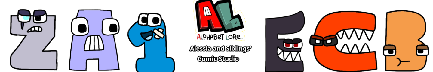Alessia and Siblings' Alphabet Lore Comic Studio