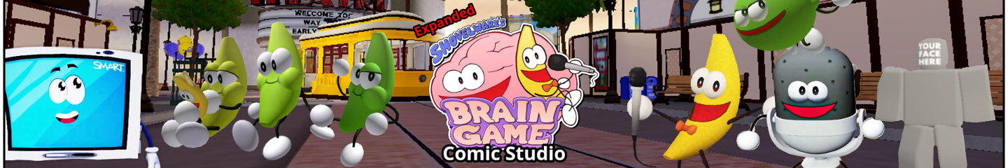 Expanded Shovelware's Brain Game Comic Studio