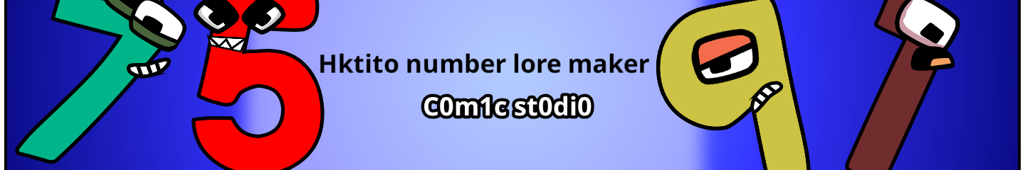 Hktito number lore maker Comic Studio