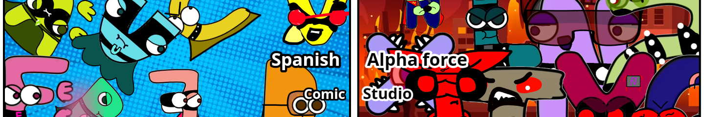 Spanish Alpha force Comic Studio