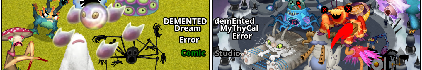 Demented dream error Comic Studio