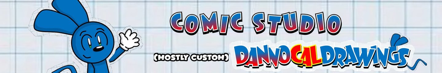 [Mostly Custom] Danno Cal Drawings Comic Studio