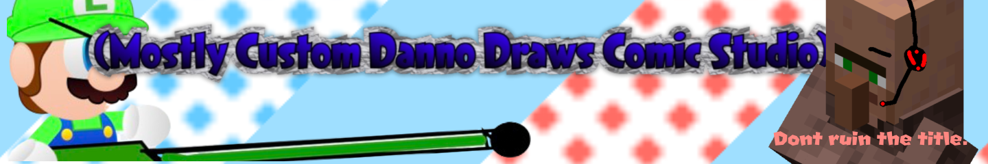 [Mostly Custom] Danno Cal Drawings Comic Studio