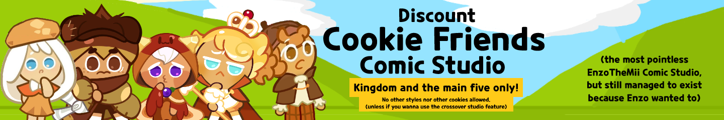Discount Cookie Friends Comic Studio
