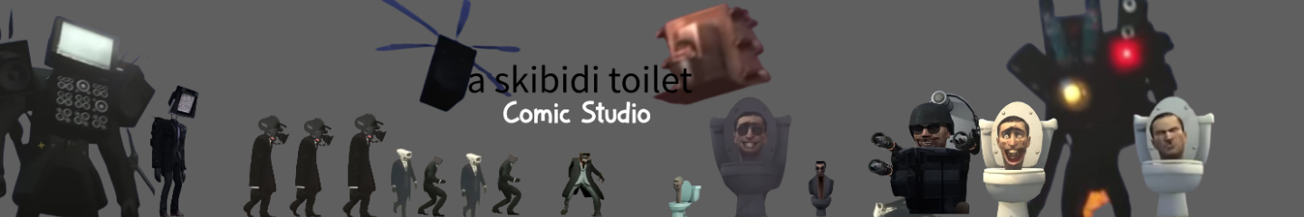 a skibidi toilet Comic Studio