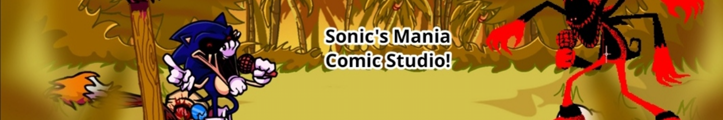 Sonic's Mania (Mario Madness V2 Sonic Mix) Comic Studio