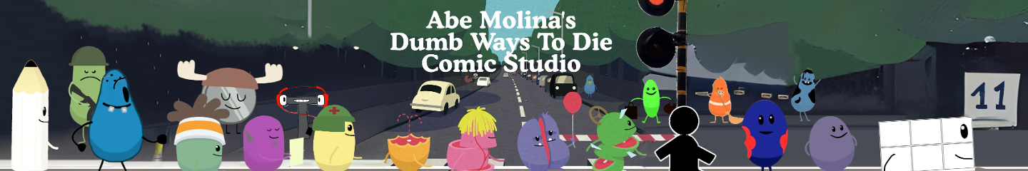 Abe Molina's Dumb Ways To Die Comic Studio