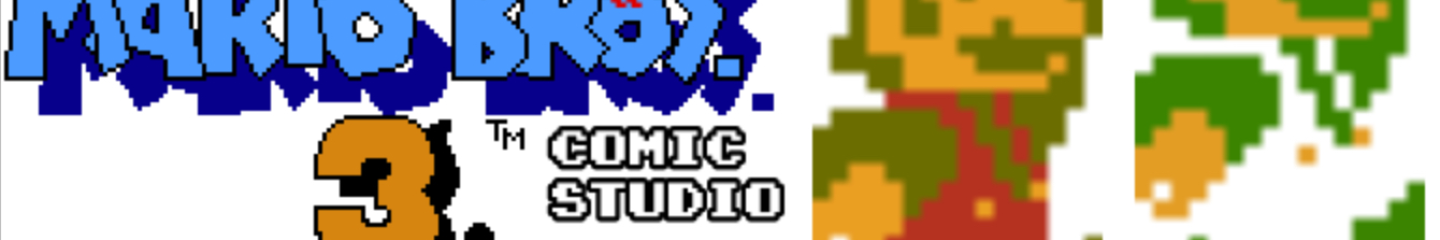 The Adventures Of Super Mario Bros. 3 Comic Studio