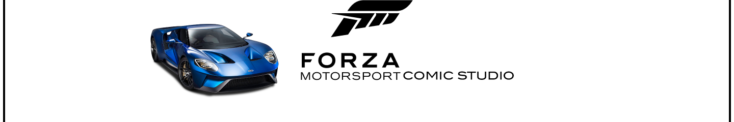 Forza Motorsport Comic Studio