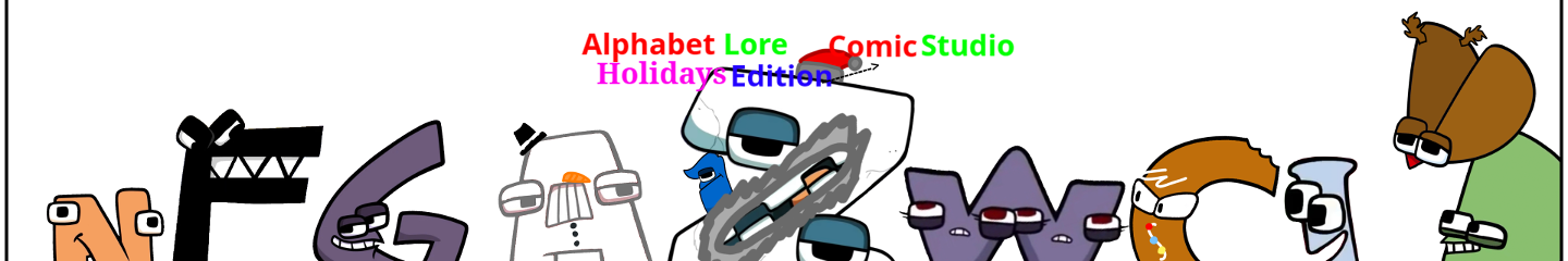 Alphabet Lore Holidays Comic Studio