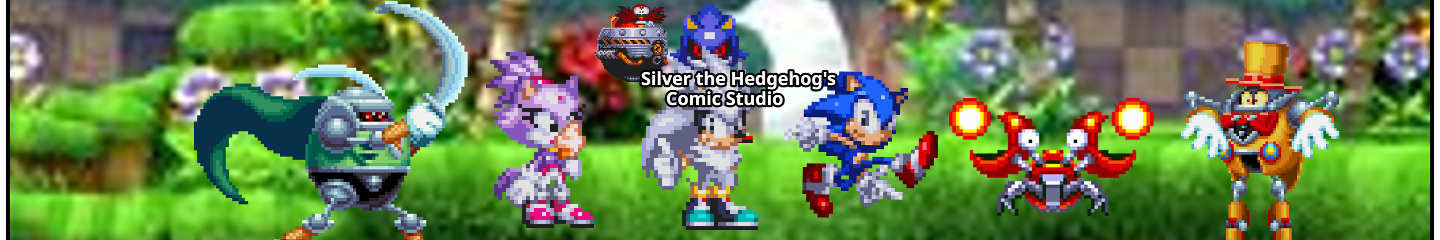 Silver The Hedgehog’s Comic Studio