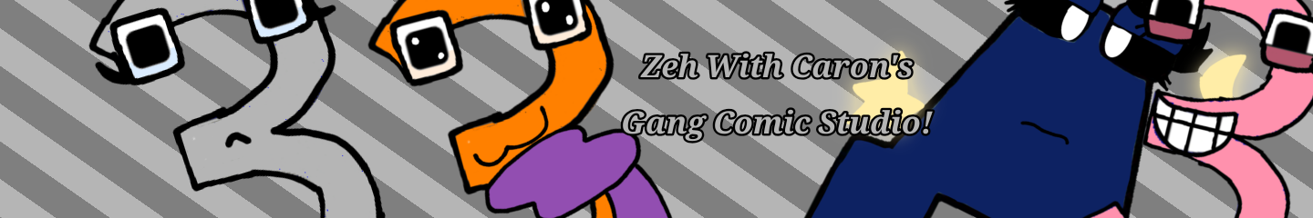 Zeh with Caron's Gang Comic Studio