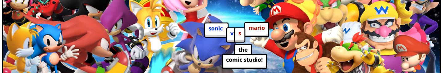 Sonic vs. Mario the Comic Studio