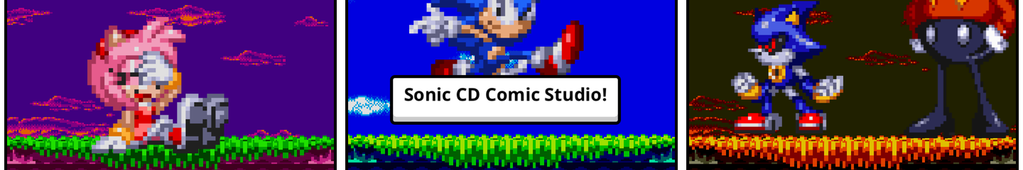 Sonic CD Comic Studio