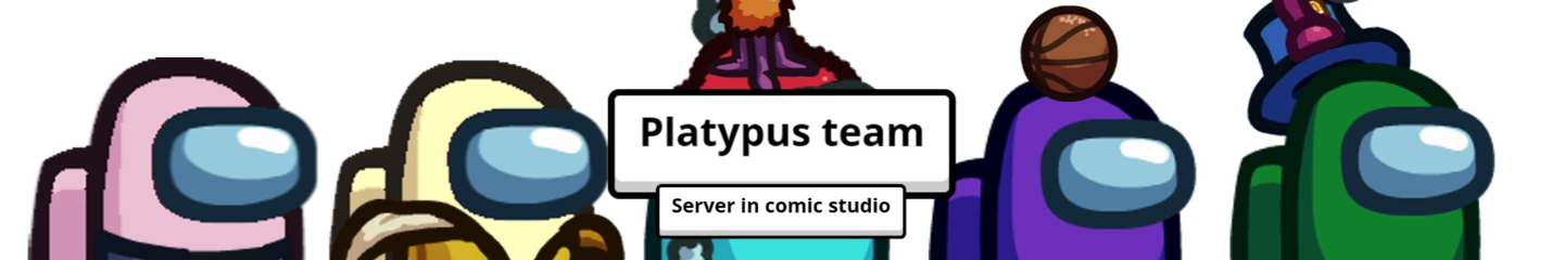 Platypus team server in Comic Studio