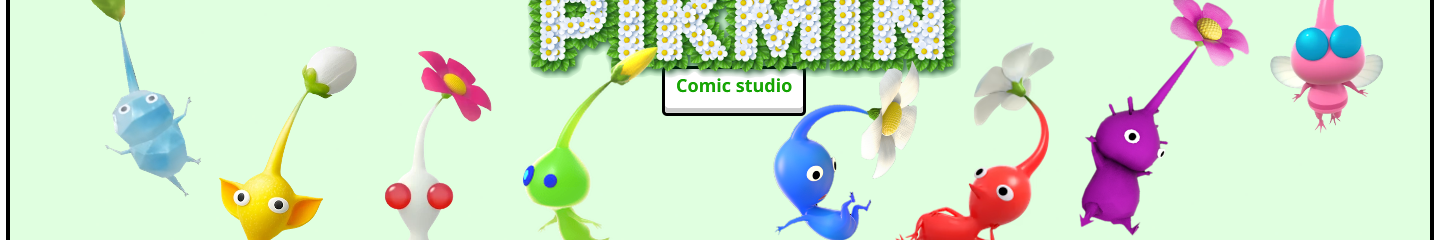 Pikmin colored Comic Studio