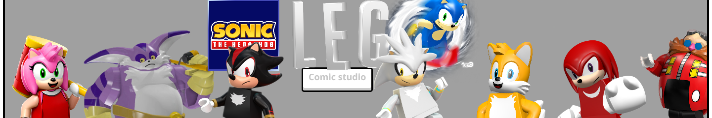 Lego Sonic The Hedgehog Comic Studio