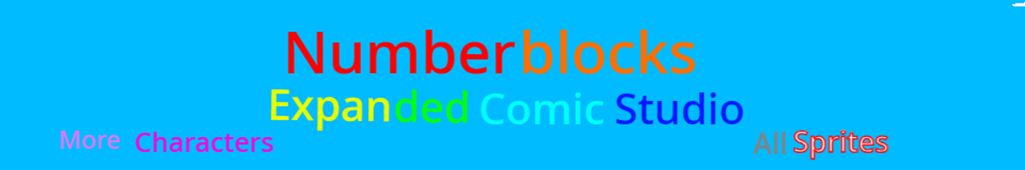 NumberBlocks Expanded Comic Studio