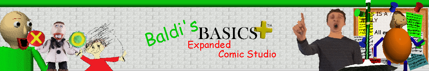 Baldi's Basics Expanded Comic Studio
