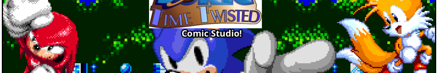 Sonic Time Twisted Comic Studio
