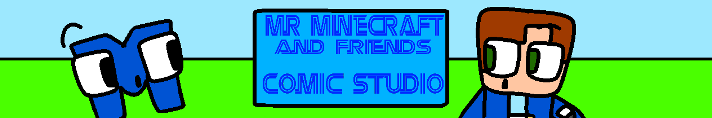 Mr Minecraft And Friends Comic Studio