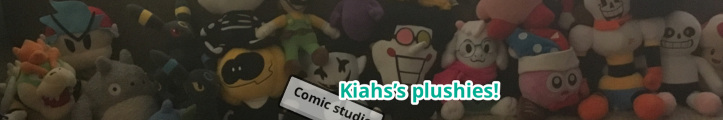 Kiah’s plushies Comic Studio