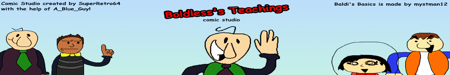Boldless's Teachings Comic Studio