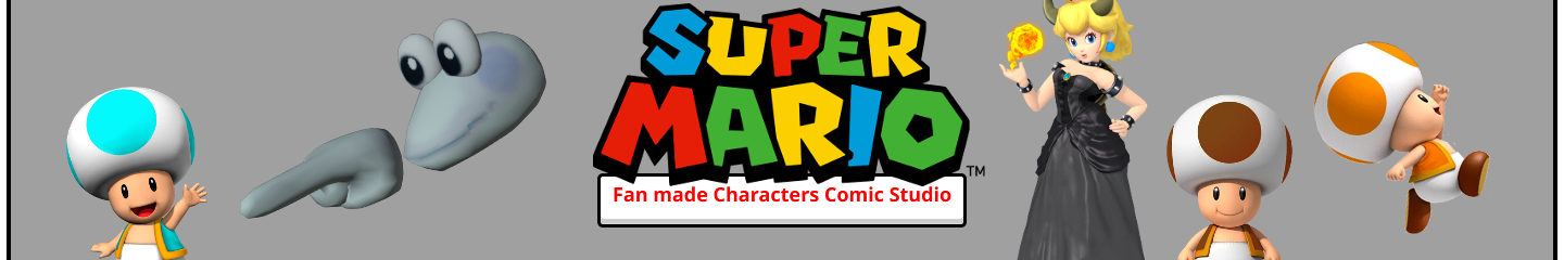 Mario Fan Made Characters Comic Studio