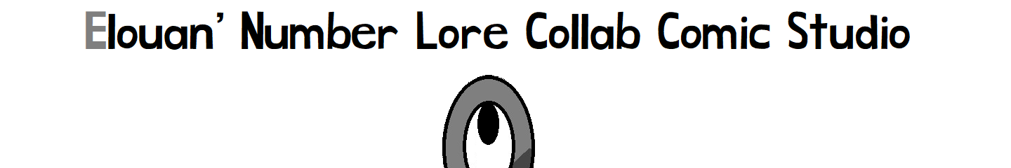 Elouan's Number Lore Collab Comic Studio