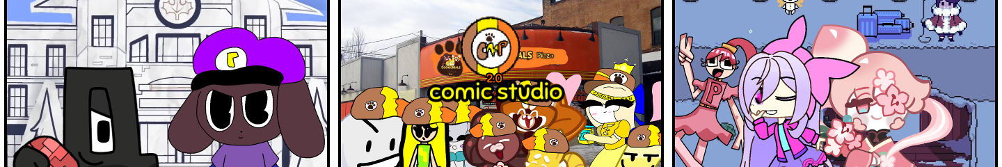 Cookiemals Pizza 2.0 Comic Studio