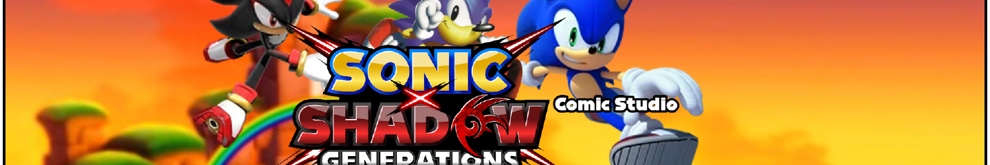 Sonic X Shadow Generations Comic Studio