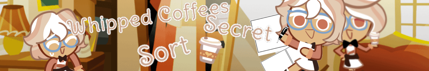 Whipped Coffees Secret Sort Comic Studio