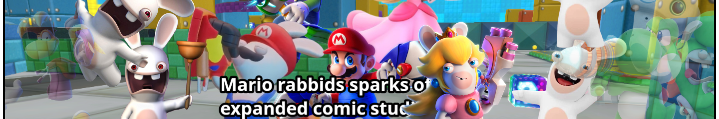 Mario rabbids sparks of hope's expanded Comic Studio